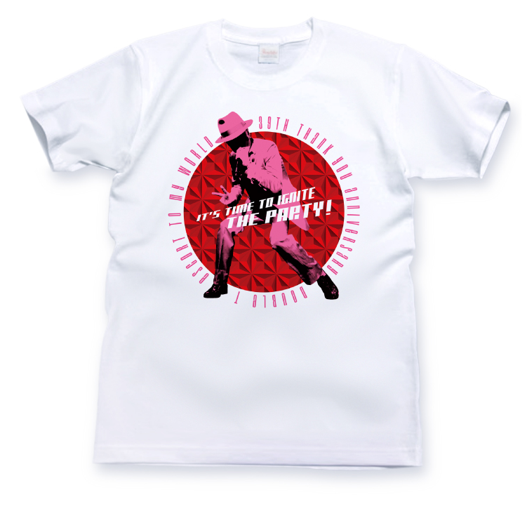 シルエット ピンク<br> T シャツ